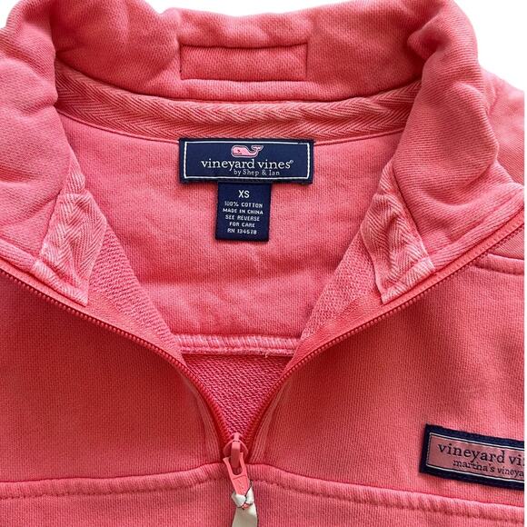 Vineyard Vines Nantucket Shep Shirt Pullover Quarter Zip Mens XS EUC - Picture 3 of 4